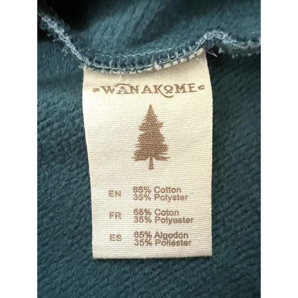 NWOT Wanakome Women's Artemis Cowl Neck Hoodie Artemis Mallard Small RARE Teal - Picture 13 of 15